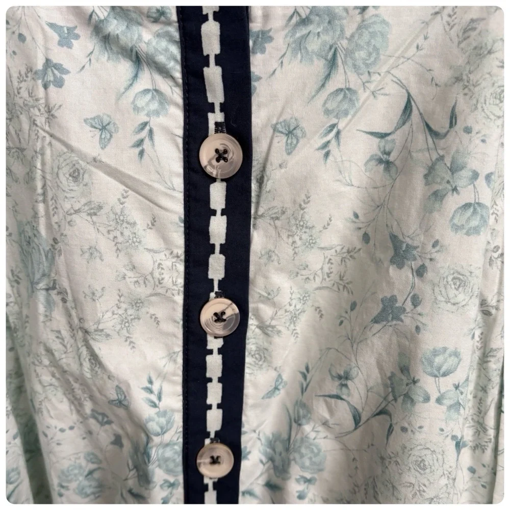 NWT Anthropologie Maeve Sleeveless Square-Neck Button-Front Midi Dress, L - Picture 11 of 14